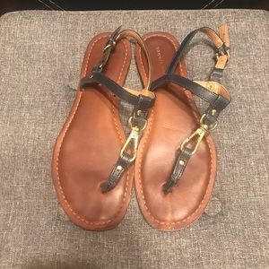 Tommy Hilfiger Navy Sandals